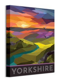 Yorkshire Stained Glass - obraz na płótnie