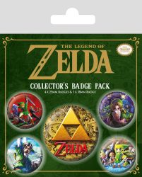 The Legend Of Zelda Classics - przypinki