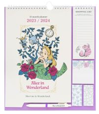Disney Alice In Wonderland - planer ścienny 2023/2024