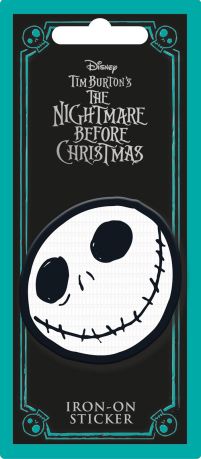 The Nightmare Before Christmas Jack Head - naprasowanka