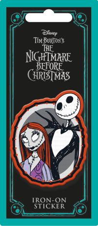 The Nightmare Before Christmas Jack and Sally - naprasowanka