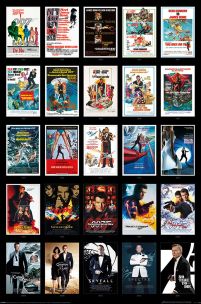 James Bond 25 Films - plakat