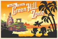 Sonic Green Hill Zone - plakat