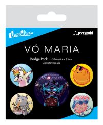 Vo Maria Badge Pack - przypinki