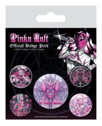 Pinku Kult Deliciously Dark - przypinki