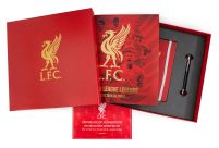Liverpool FC - grający zestaw na prezent długopis, kalendarz, pamiętnik 2024