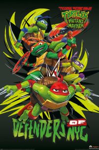 Teenage Mutant Ninja Turtles Mutant Mayhem Defenders - plakat