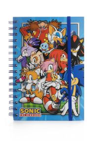 Sonic The Hedgehog Green Hill Zone Gang - notes A5 kołozeszyt
