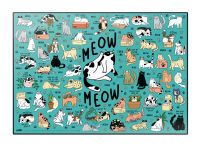 Meow Meow - podkładka na biurko