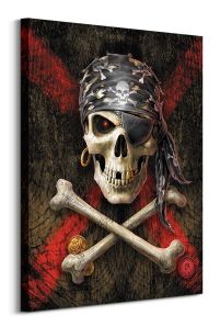 Pirate Skull - obraz na płótnie