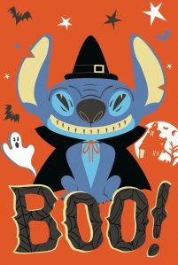 Stitch Halloween - plakat
