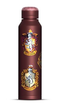 Harry Potter Colourful Crest - butelka metalowa