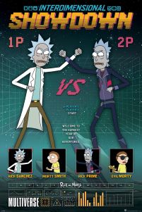 Rick And Morty Showdown - plakat