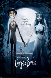 Corpse Bride Emily and Victor - plakat