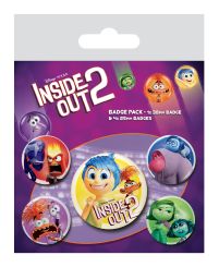 Inside Out 2 Emotional Duos - przypinki