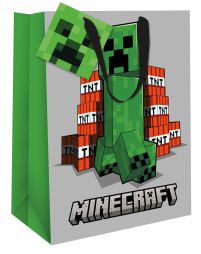 Minecraft Creeper - torebka na prezent