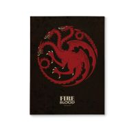 Obraz 30x40 przedstawia symbol rodziny Targaryen z Gry o Tron