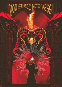 Lord Of The Rings Balrog You Shall Not Pass - plakat