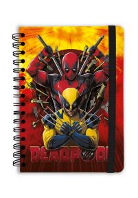 Marvel Deadpool - notes A5 kołozeszyt