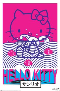 Hello Kitty Tokyo Rebel - plakat