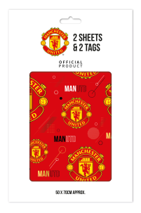 Manchester United - zestaw do pakowania prezentów
