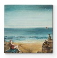 High Tide - obraz na płótnie 30x30 cm