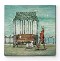 Sunday - obraz na płótnie 30x30 cm