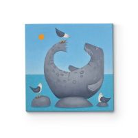 Born to Fish - obraz na płótnie