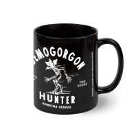 Stranger Things 5 Demogorgon Hunter - czarny kubek