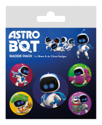 Astro Bot Bot Crew - przypinki
