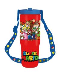 Super Mario - kubek termiczny ze smyczą