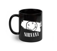 Nirvana Wipe - czarny kubek