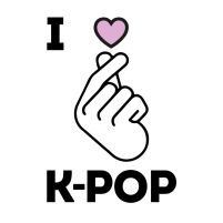 I Love K-Pop - pocztówka