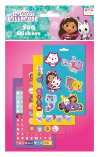 Gabby's Dollhouse - zestaw 200 naklejek