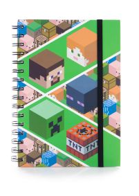 Minecraft Blocks - notes A5 kołozeszyt