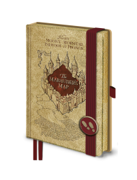Harry Potter Marauders Mapa Huncwotów - notes A5