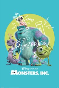Disney Pixar Uniwersytet Potworny - plakat