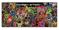 Five Nights At Freddy's - podkładka pod myszkę