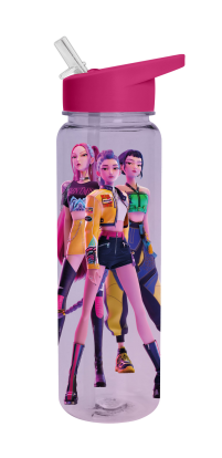 K-Pop Demon Hunters The Trio - bidon na wodę ze słomką