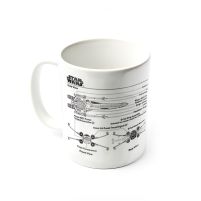 Gwiezdne Wojny Star Wars X-Wing Fighter Sketch - kubek