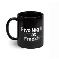Five Nights At Freddy's Freddy - czarny kubek