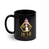 K-Pop Demon Hunters Golden Rumi - czarny kubek