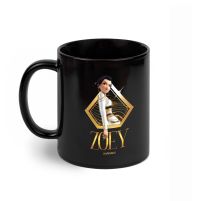 K-Pop Demon Hunters Golden Zoey - czarny kubek