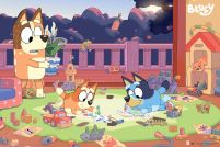 Bluey Home - plakat