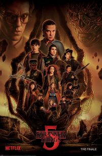 Stranger Things S5 The Finale - plakat