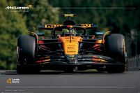 F1 Lando Norris Number 4 - plakat