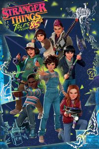 Stranger Things Tales From '85 Cast - plakat