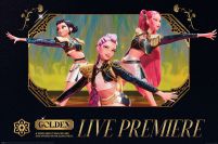 K-Pop Demon Hunters Golden Live - plakat