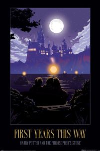 Harry Potter First Years This Way - plakat