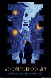 Harry Potter Welcome To Diagon Ally - plakat